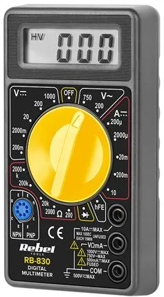 MULTIMETRU UNIVERSAL RB-830 REBEL