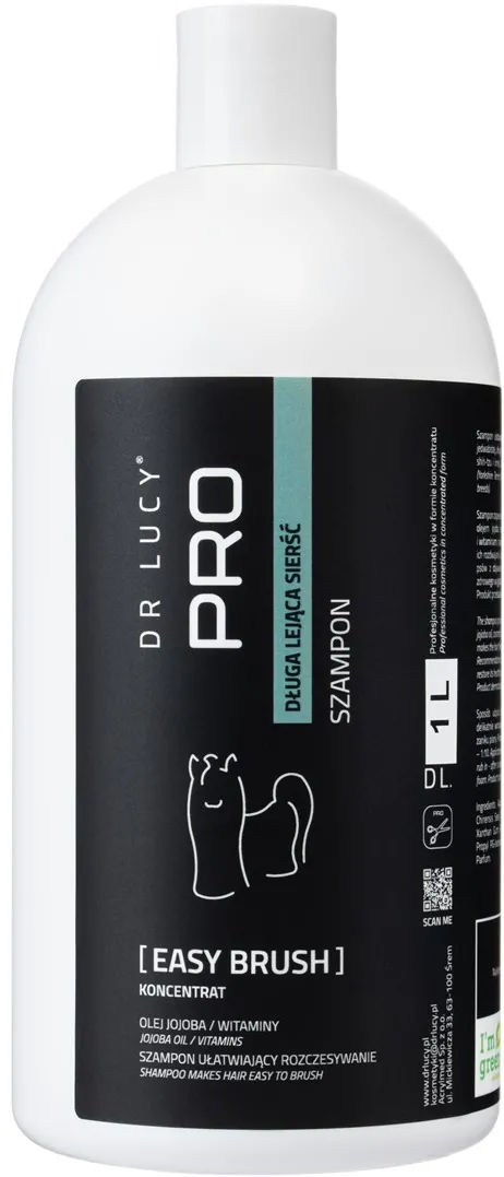 DR LUCY Pro Easy Brush Long Coat – dog shampoo – 1l