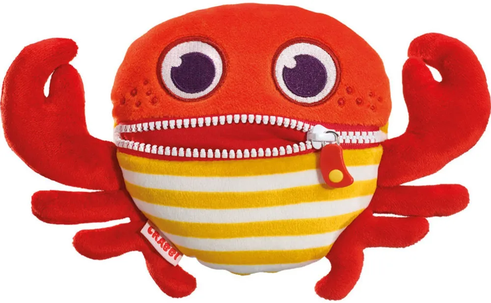 Schmidt Spiele Worry Eater Crabbi, cuddly toy (23.5 cm)