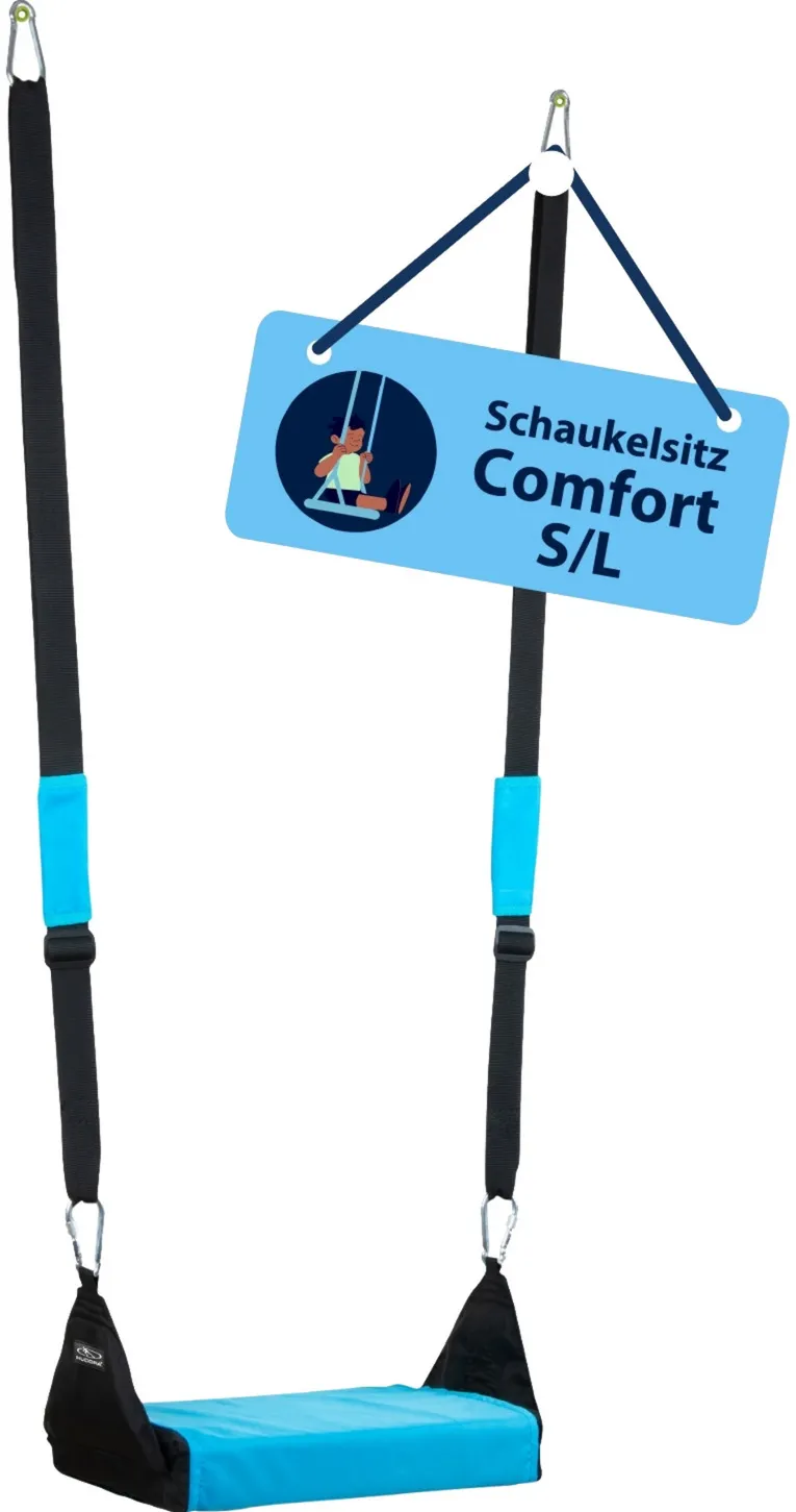 Hudora swing seat Comfort small (blue/black)