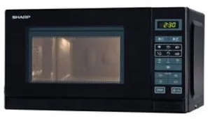 Sharp R242BKW, microwave (black)