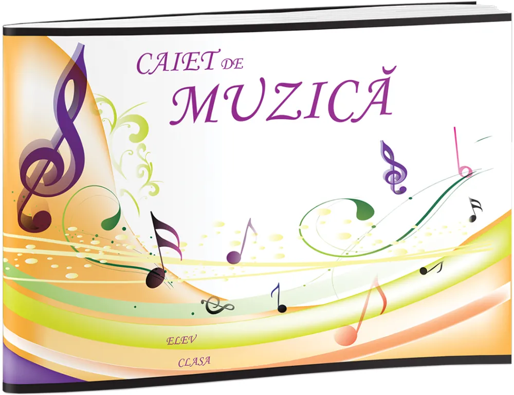 Caiet special RTC, B5, 24 file, 60g, muzica