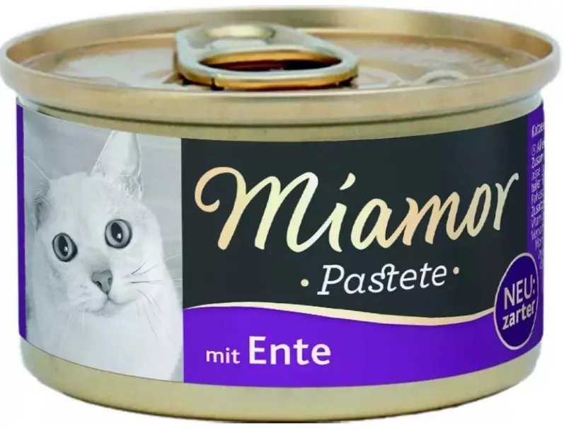 MIAMOR Meat pâté with duck - cat treats - 85g