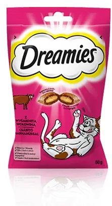 Dreamies 4008429037948 cats dry food 60 g Adult Beef