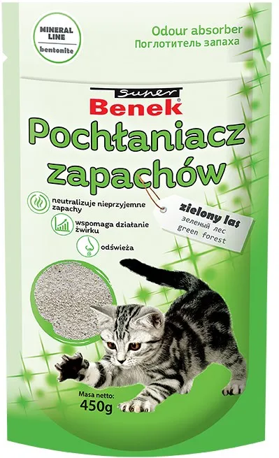 CERTECH Odour Absorber Super Benek Green Forest 450 g