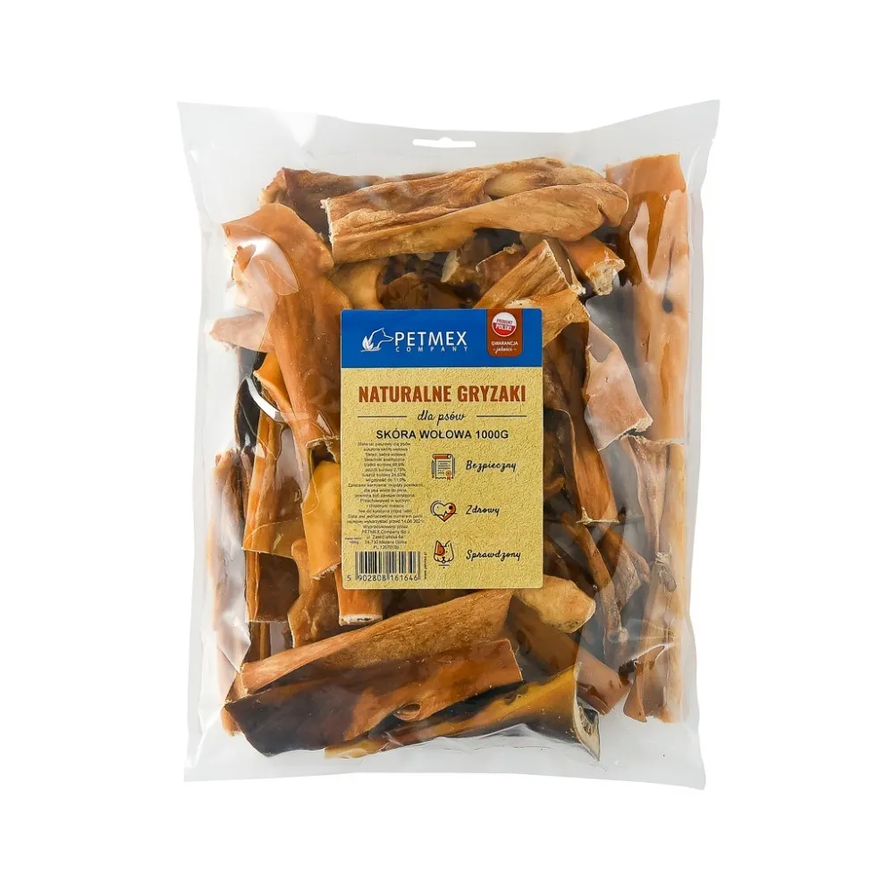 Dog chew PETMEX Beef skin 15cm 1000g