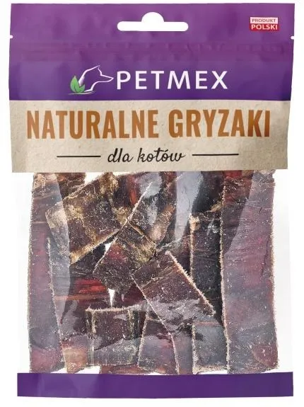 PETMEX Beef gullet strips - cat treats - 40g