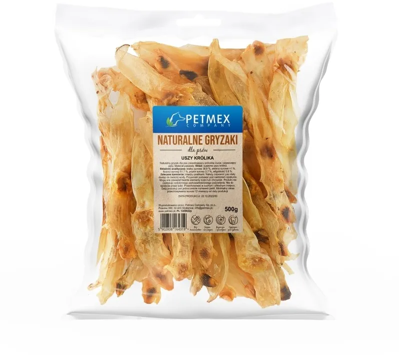 PETMEX Rabbit ears - dog treat - 500g