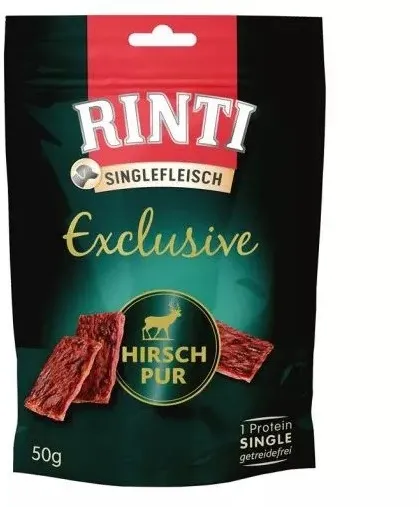 RINTI Singlefleisch Exclusive Deer - dog treat - 50g