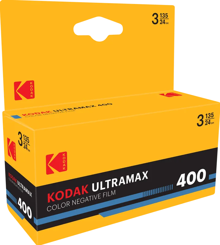 Eastman Kodak Ultramax 400 135-24 exp 3-pack Horizontal