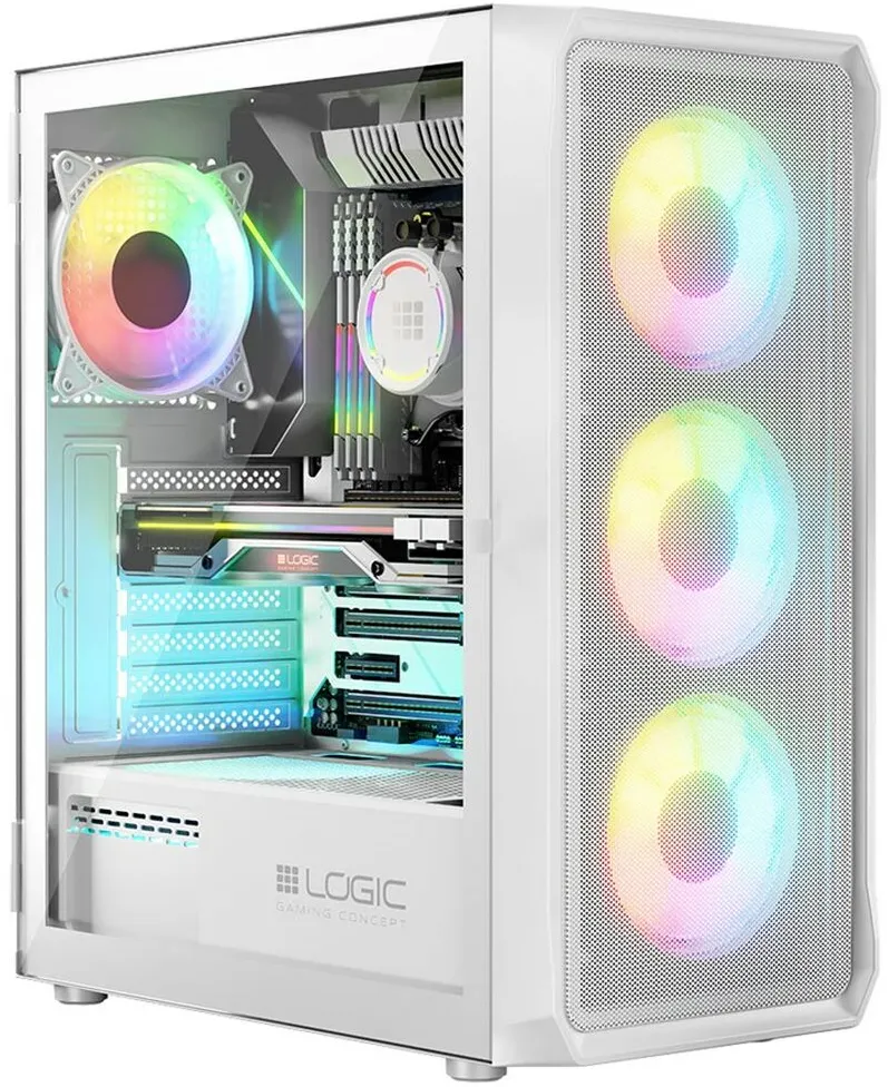 Computer cases PORTOS ARGB MIDI White