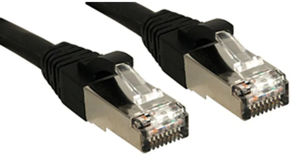 Cablu retea Lindy Cat6 SSTP S/FTP PIMF 3.00 m negru