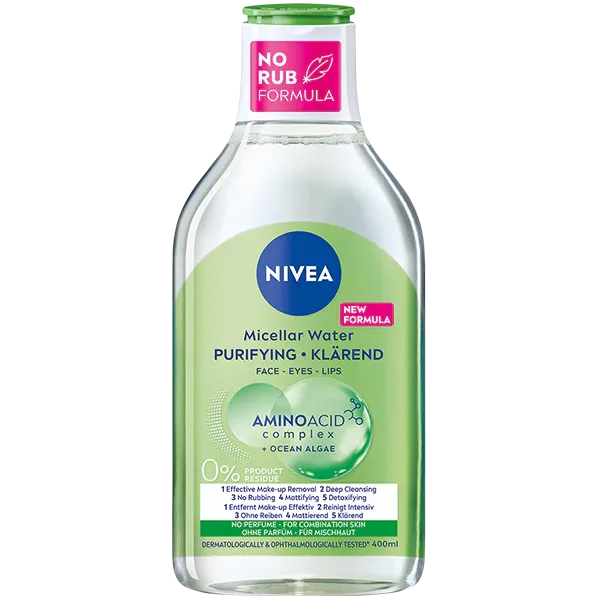 Apa micelara ten mixt NIVEA, 400ml