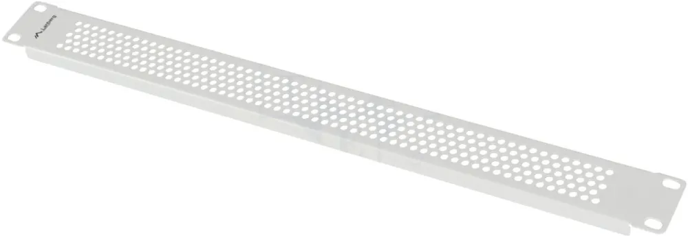 LANBERG 19" Blindabdeckung (perforiert) 1U grau