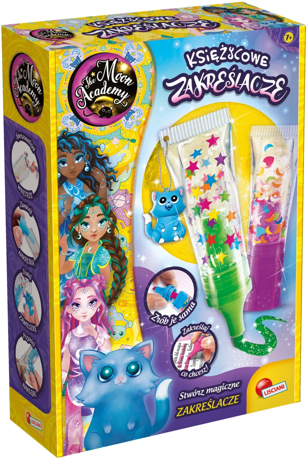 Jucarie creativa Lisciani Set Moon Academy - Moon highlighters