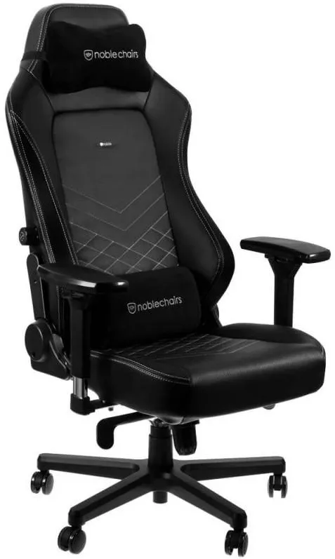Scaun Gaming Noblechairs HERO Negru/Alb