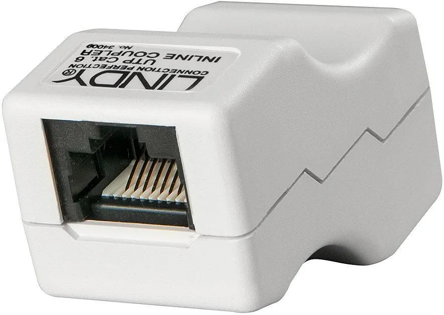 LINDY Doppelkupplung Cat6 UTP RJ45