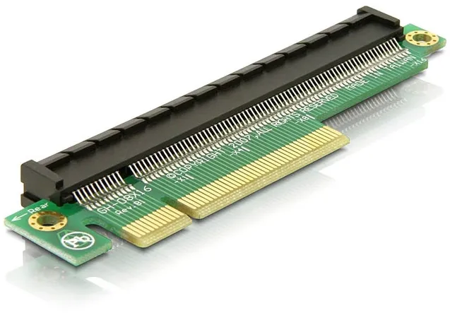 DELOCK Riser Card PCIe Extension x8 -> x16