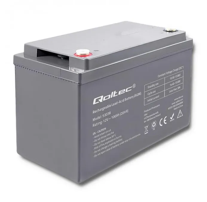 Battery AGM 12V 100Ah max. 30A