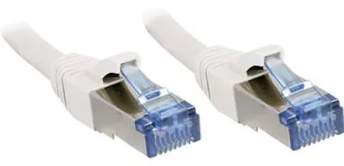 Cablu retea Lindy Cat6A S/FTP PIMF LSZH 0.30 m alb