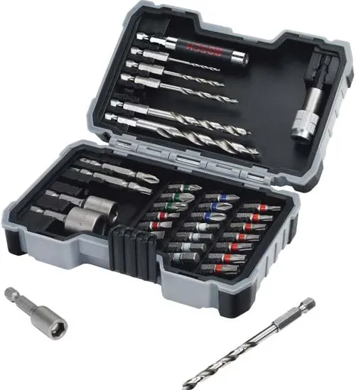 Set mixt 35 accesorii Bosch Pro-Mix pentru lemn