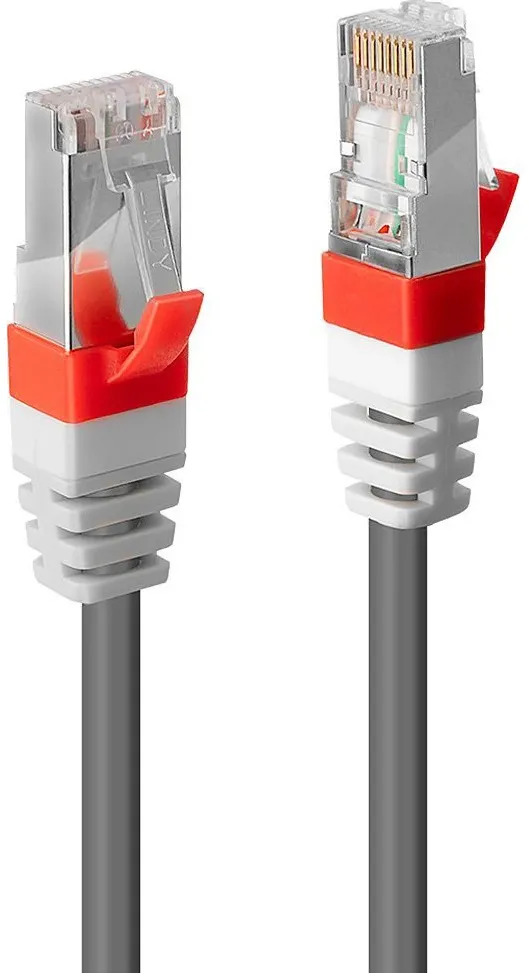 Cablu retea Lindy Cat6A S/FTP PIMF 5.00 m gri 10Gbit