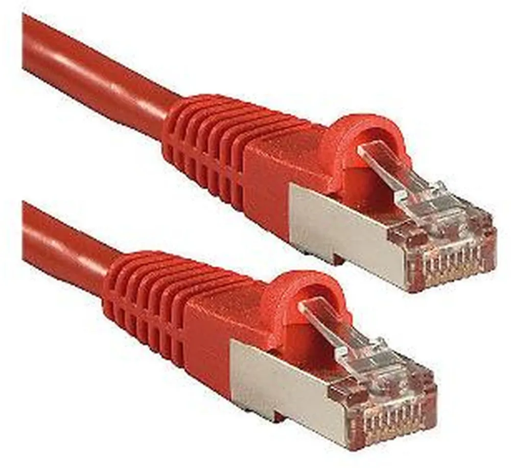 Cablu retea Lindy Cat6A S/FTP PIMF LSZH 5.00 m rosu