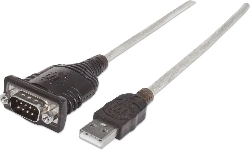 MANHATTAN USB Adapter A -> seriell (RS-232) St Modul 0,45m