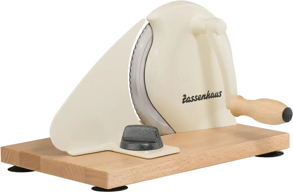 Zassenhaus Bread Slicer Maschine manual, cream