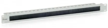 Equip 19" Bürstenblende Premium 1U RAL7035