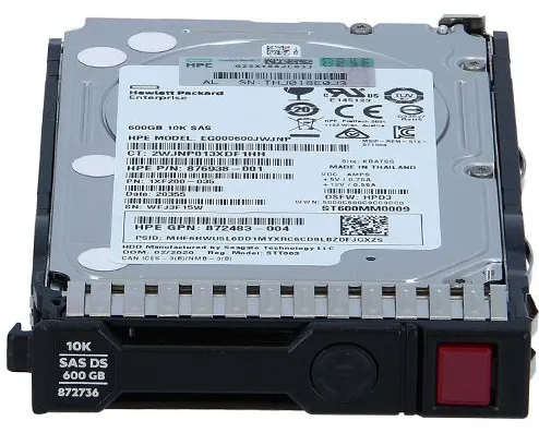 Hard disk server HP Hard Disk server HP 600GB SAS 12G 10K SFF SC DS