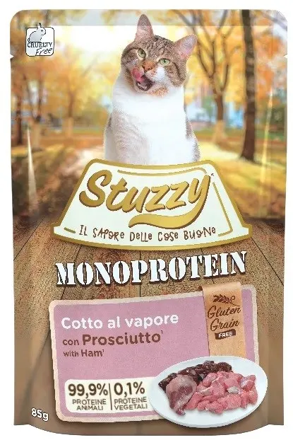 STUZZY Monoprotein Ham - wet cat food - 85 g