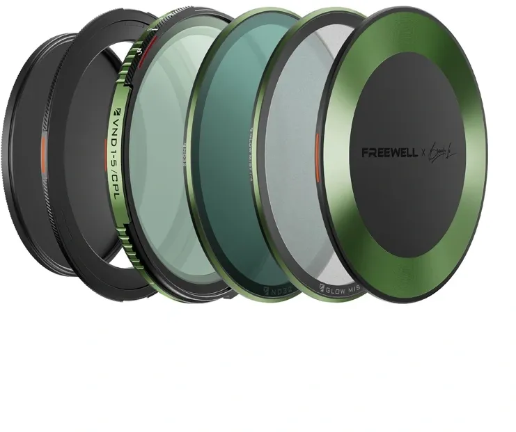 Set de filtre ND/CPL variabile Freewell Brandon Li 86 mm
