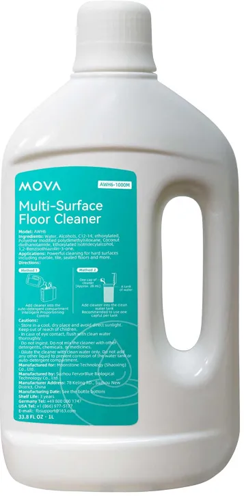 MOVA MOVA AWH6 Multi-Surface Floor Cleaner, 1000ml