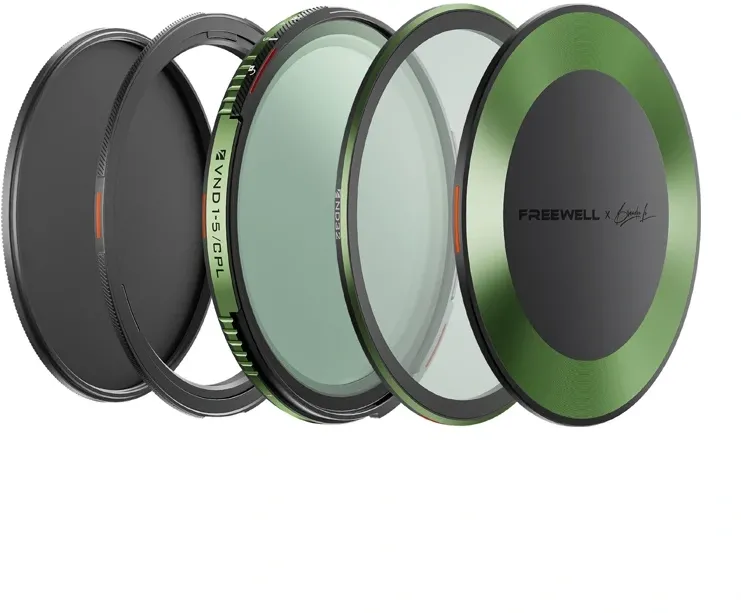 Set de filtre ND/CPL variabile Freewell Brandon Li 82 mm