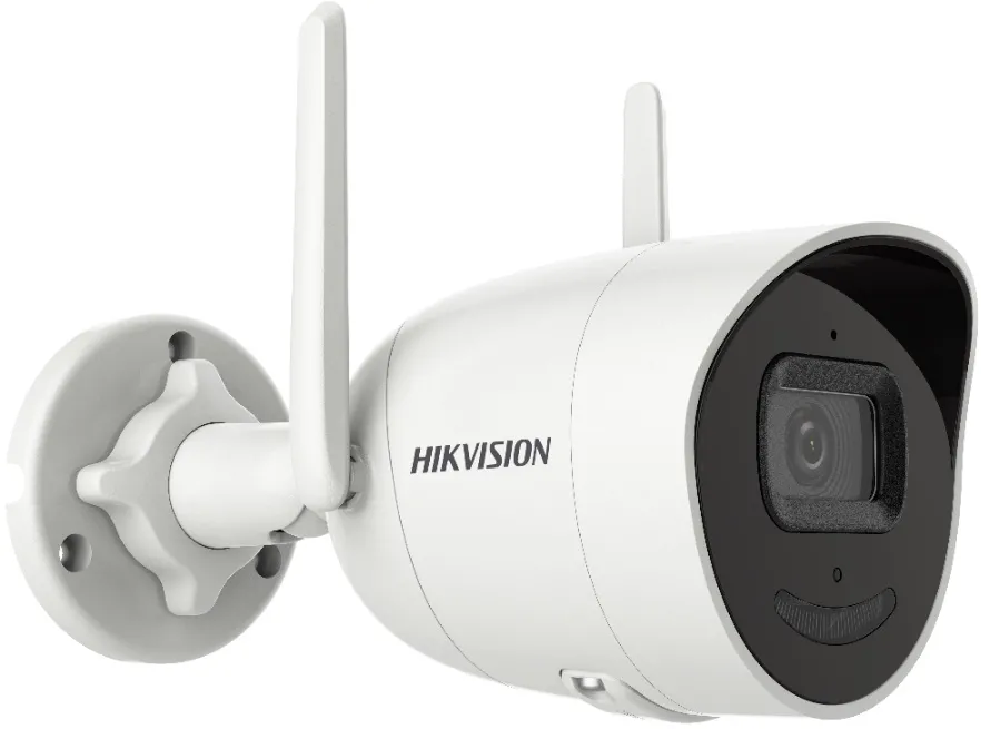 Hikvision IP Camera DS-2CV2041G2-IDW(E) F2.8 Bullet, 4MP, WiFi, FOV95, H265, IR up to 30m, IP66, White