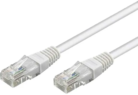 Goobay 68637 CAT 6 Patch Cable, U/UTP, 5 m, White
