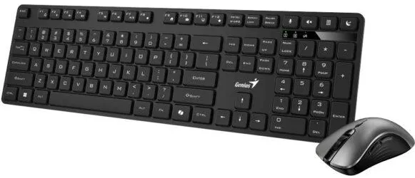 Kit wireless Genius Slimstar, negru