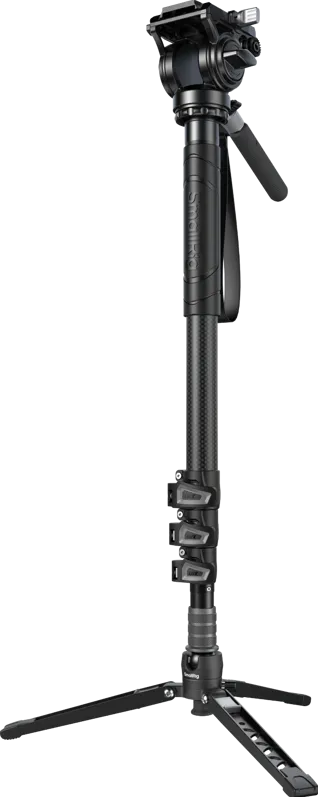 SmallRig 6623 Carbon Fiber Monopod (4 sections) with Videohead