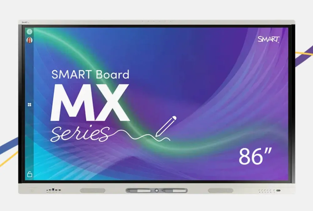 Display SMART Board® MX286-V5 Educational 86'', 16:9, Android 13
