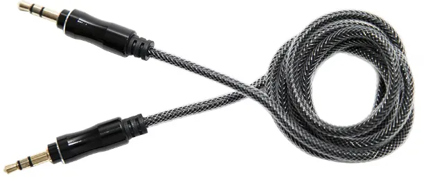 Cablu Audio Lemontti Jack 3.5mm 1m Negru