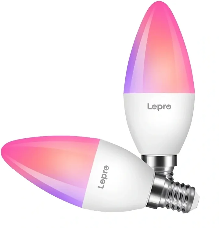 Bec LED LEPRO BC1-EU-2-W E14 cu Wi-Fi și Bluetooth