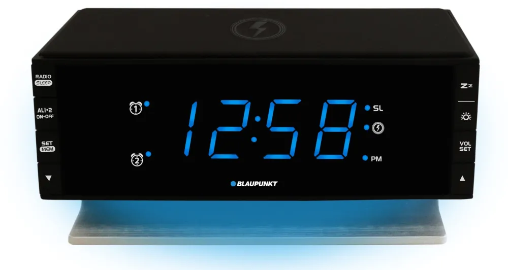 Blaupunkt CR55CHARGE radio Clock Digital Black