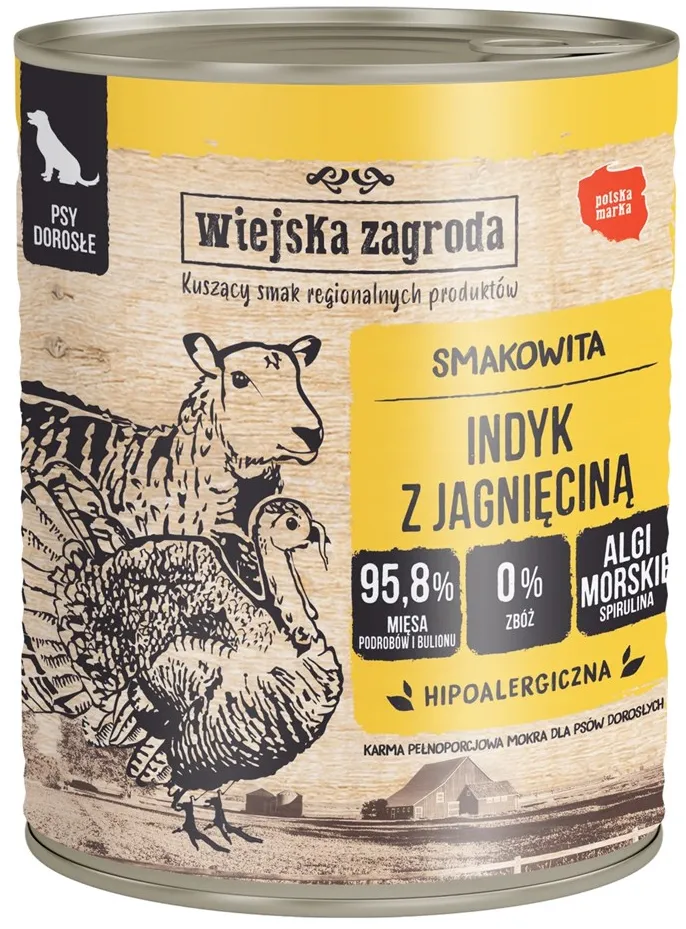 Wiejska Zagroda Turkey with lamb 800g