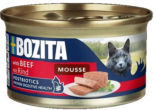 BOZITA Mousse Beef - wet cat food - 85g