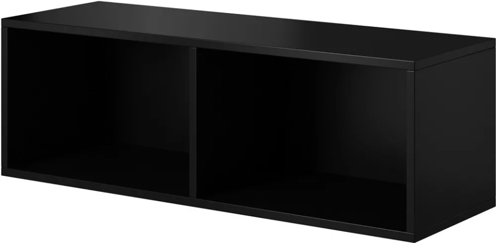 Cama open storage cabinet ROCO RO2 112/37/37 black