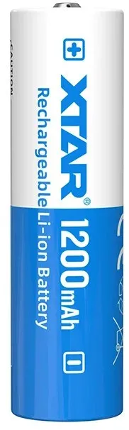 Battery XTAR 16340/R-CR123 3.7V Li-ion 850 mAh with protection