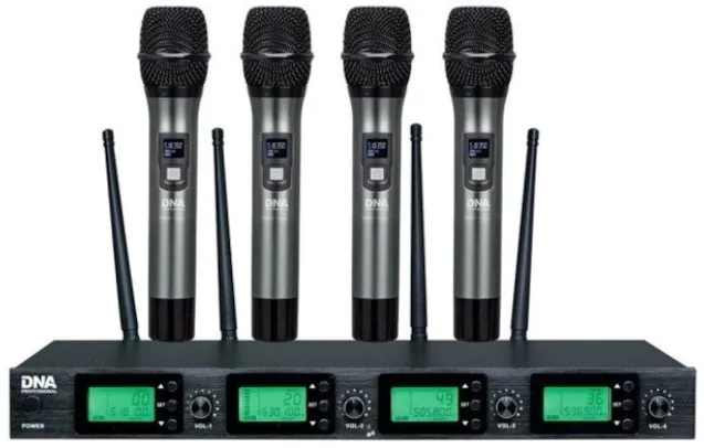 Microfon DNA PROFESSIONAL DNA RV-4 MIX - wireless microphone system