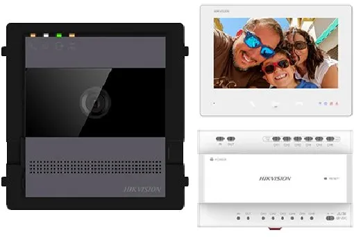 HK SET VIDEOINTERFON 2 FIRE DS-KIS704EY