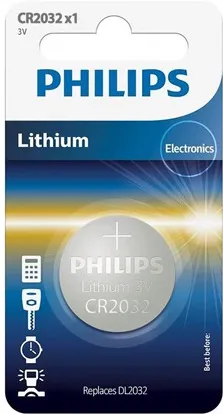 BATERIE LITHIUM CR2032 BLISTER 1 BUC PHILIPS